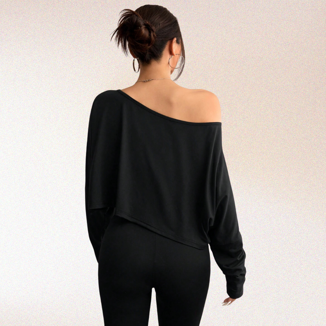Mia Batwing Cropped Top