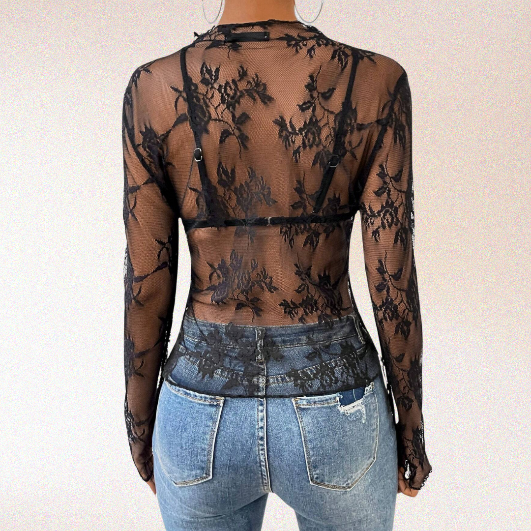 Evelyn Lace Top